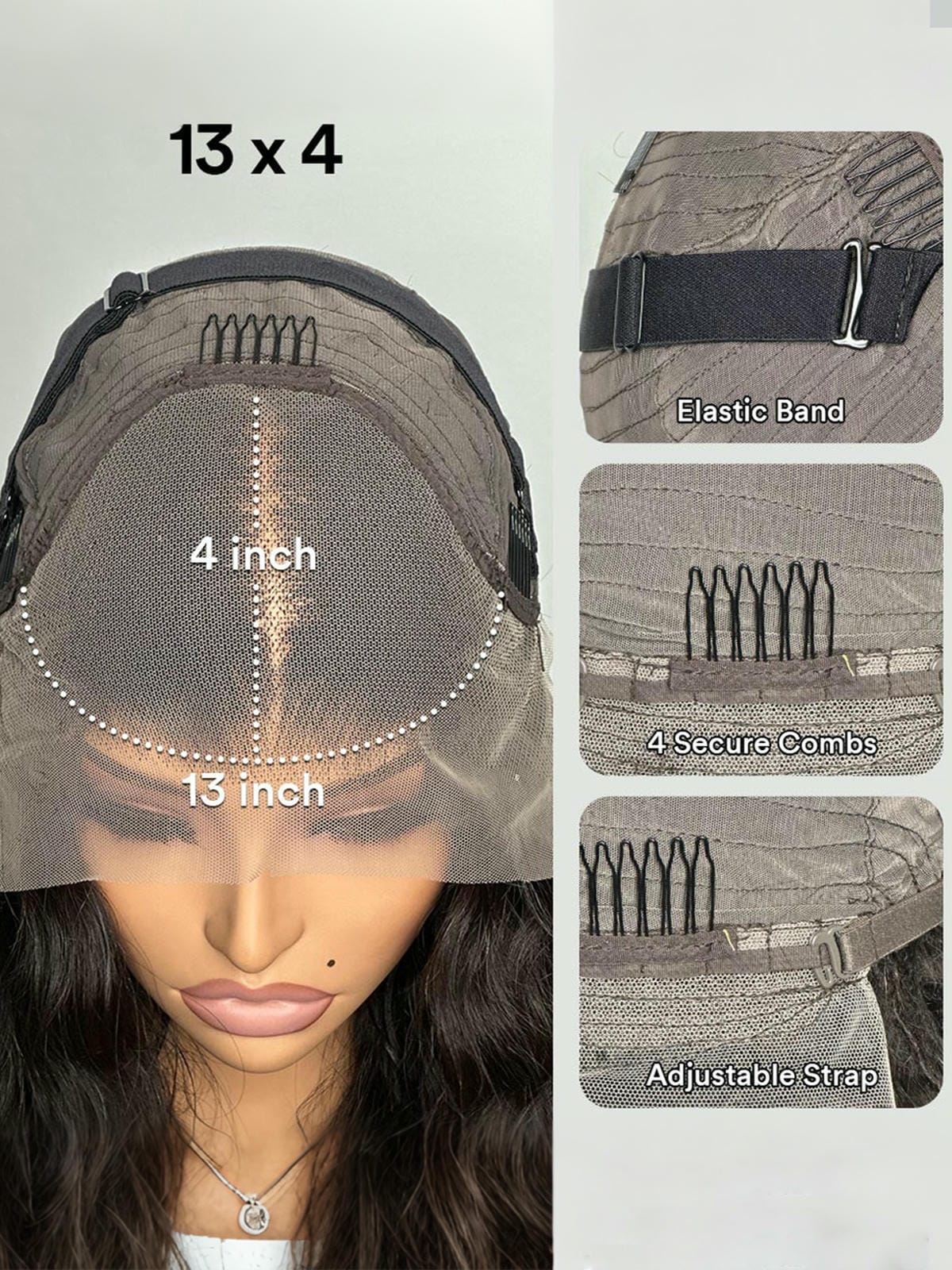 Loyalrose Pixie Wig Curly Copper Side part lace 13x4 Glueless 100% Human Hair