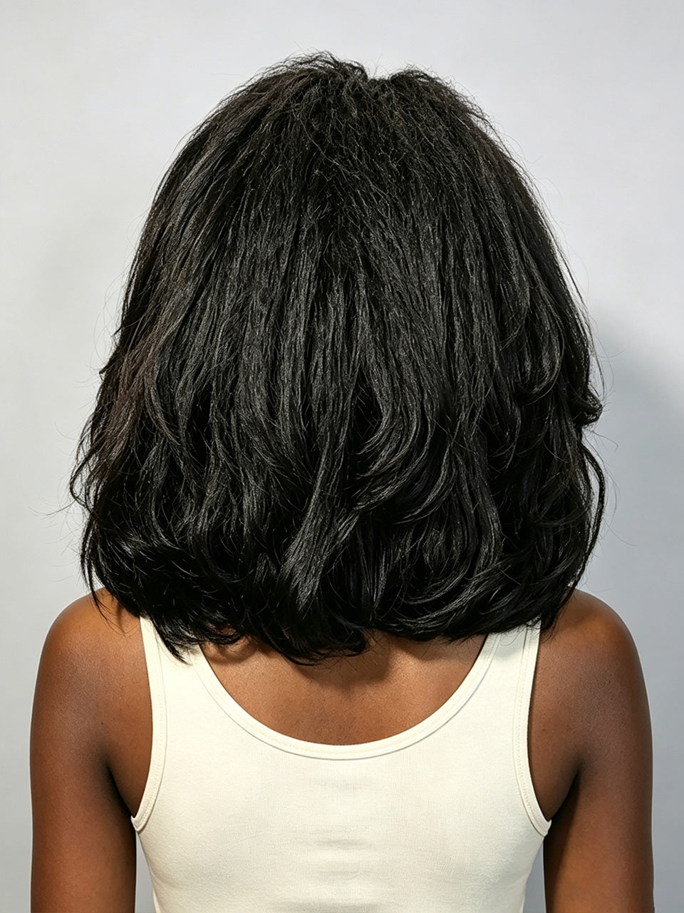 Loyalrose 13x4 Glueless Kinky Bob Wig | 100% Human Hair & Natural Black