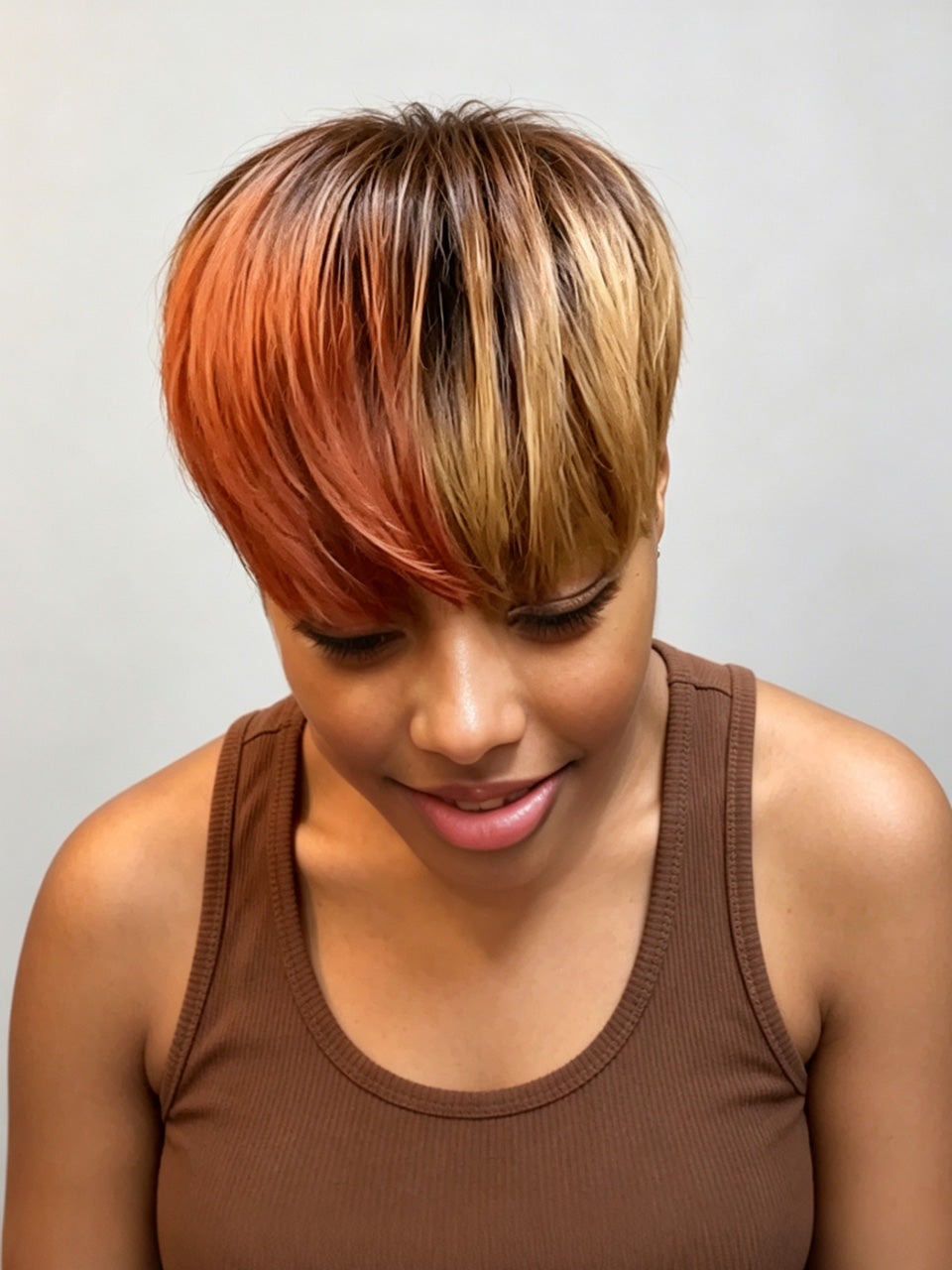 Loyalrose Topper Straight 6" Multiple colors Glueless 100% human hair (not a wig)