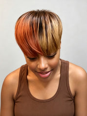 Loyalrose Topper Straight 6" Multiple colors Glueless 100% human hair (not a wig)