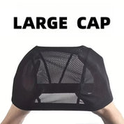 Large cap of wigs