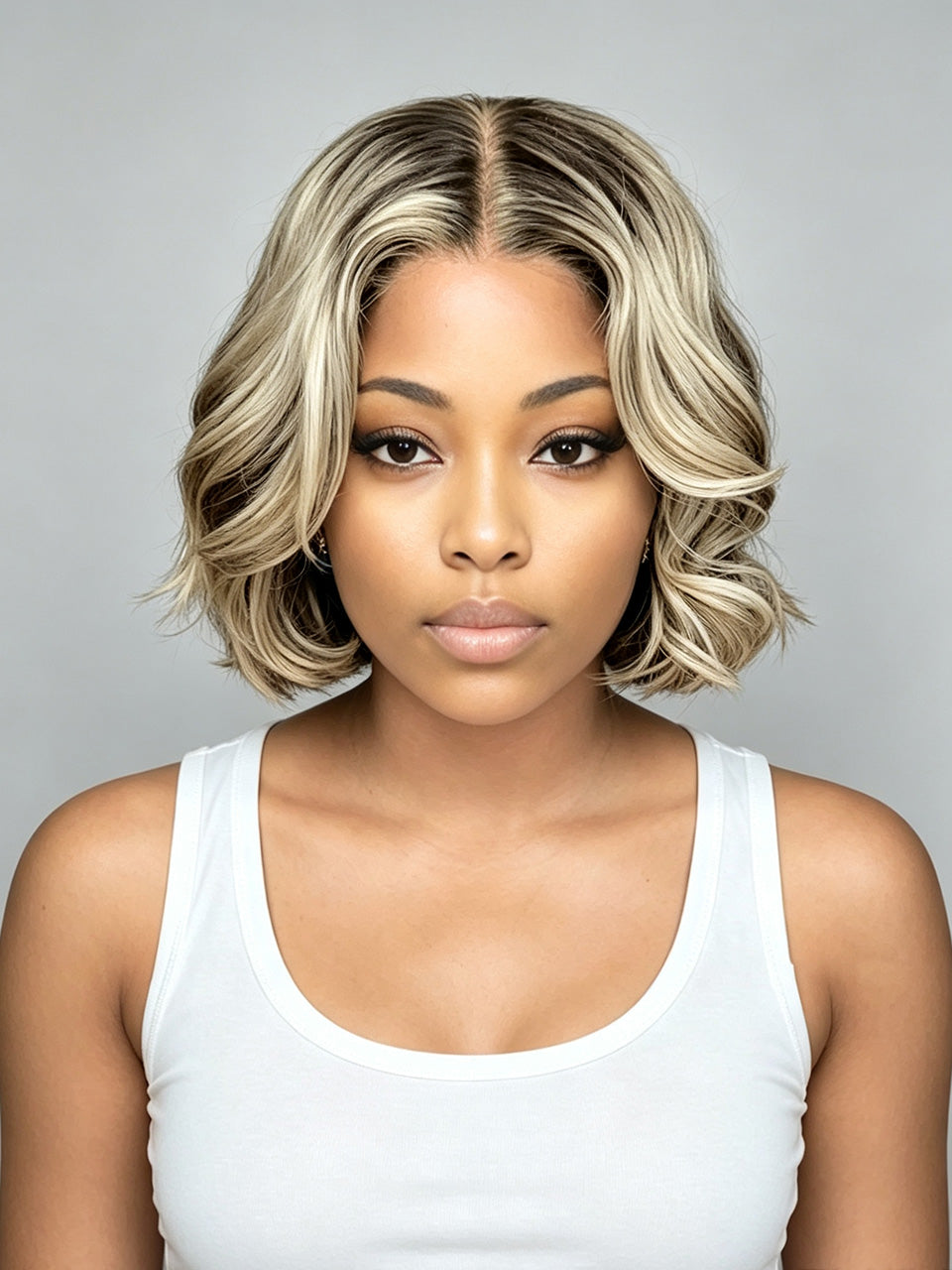 Loyalrose Black Mixed 613 Bob Wig 13x4 Glueless 100% Human Hair