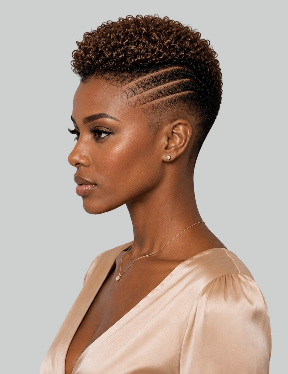 Cropped Afro Pixie