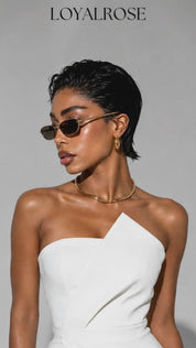 Loyalrose Pixie slicked-back hair Wig 13x4 lace Glueless 100% Human Hair style 2